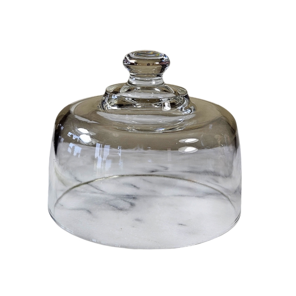 Clear Glass Cheese Tray Dome Cloche Replacement